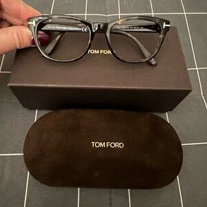 Tom Ford Dark Brown Eyeglasses